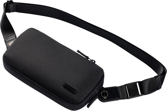 SunnyTech — Bolsa Crossbody Minimalista Urbana (Preta)