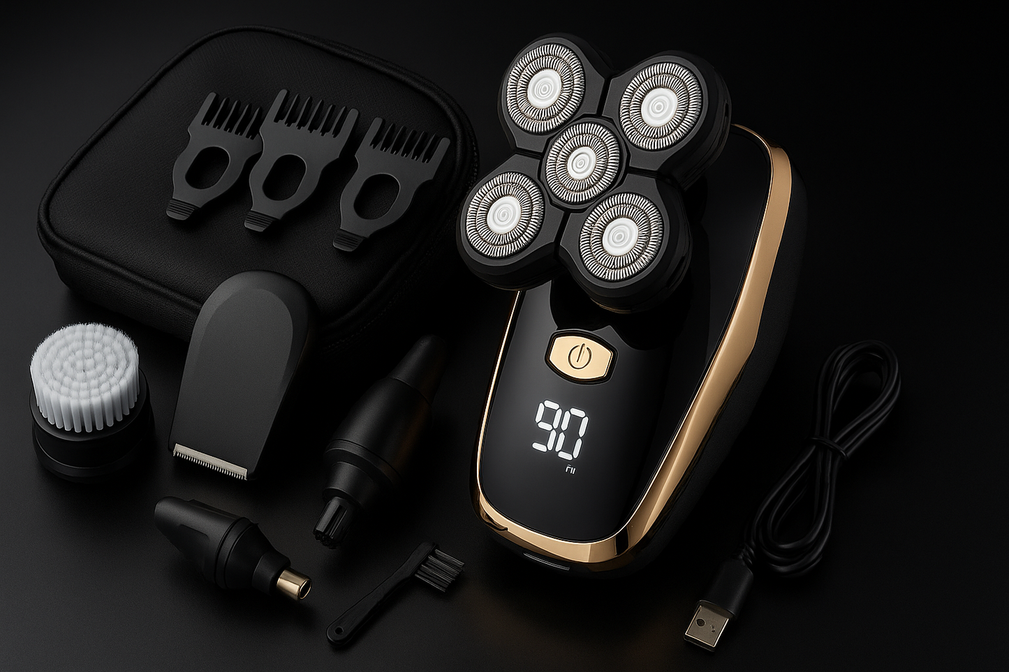 SunnyTech 5D Pro • O barbeador masculino definitivo