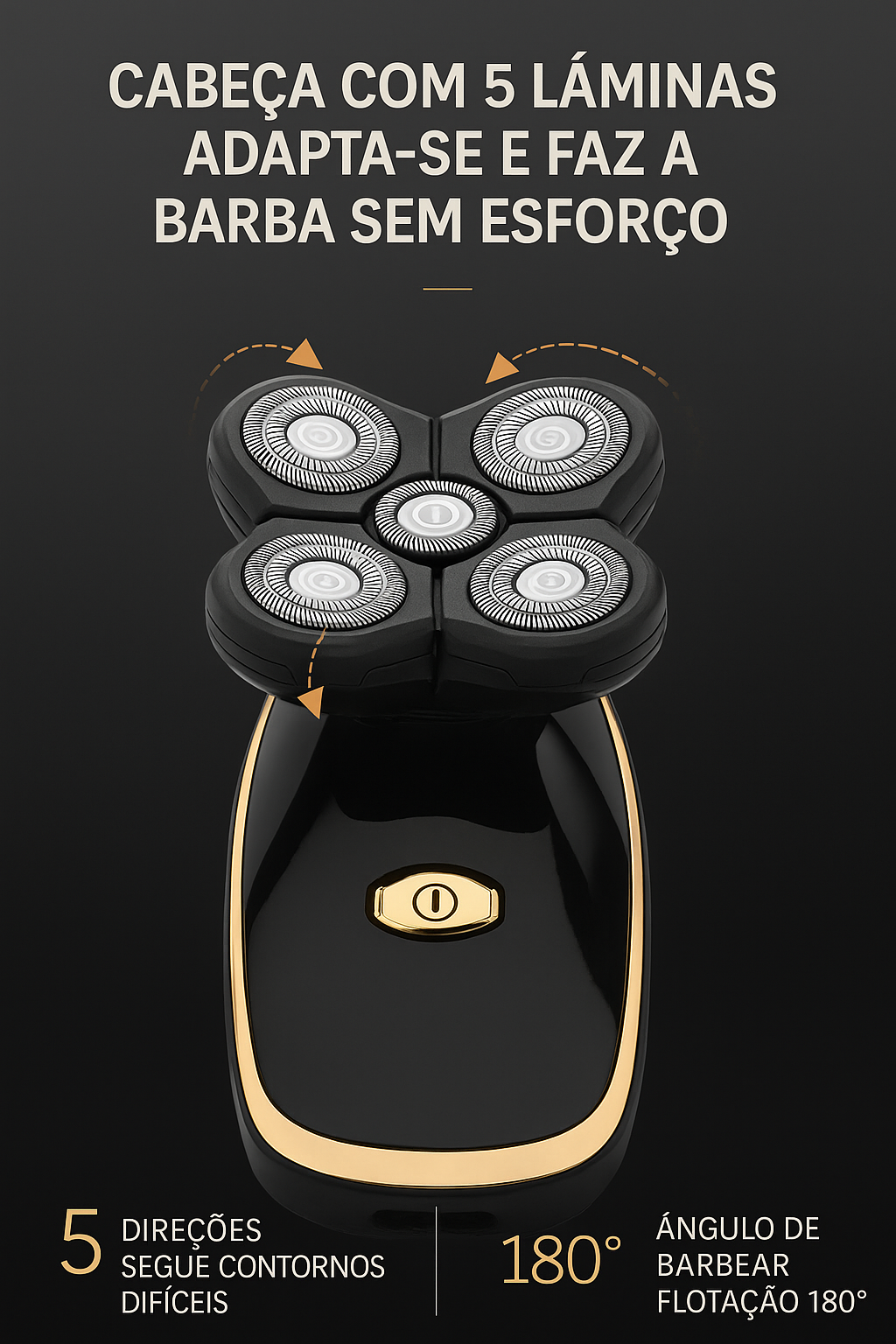 SunnyTech 5D Pro • O barbeador masculino definitivo